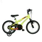 Bicicleta Aro 16 Masculino Athor Baby Boy Amarelo Neon