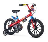 Bicicleta Aro 16 Spider Man Nathor a Partir de 5 Anos com Rodinhas