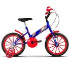 Bicicleta Aro 16 Ultra Kids T Azul E Vermelho - Ultrabike