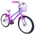 Bicicleta Aro 20 Feminina - Rosa - ROUTE BIKE