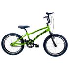 Bicicleta Aro 20 Infantil Bmx Cross Tridal Bike Verde