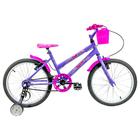 Bicicleta Aro 20 Infantil C/ Rodas Doll - Route