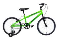 Bicicleta Aro 20 Infantil MTB Boy Com Roda Lateral