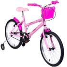 Bicicleta Aro 20 Infantil MTB Girl Com Roda Lateral Bicicleta Aro 20 Infantil MTB Girl Com Roda Lateral