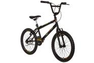 Bicicleta Aro 20 Infantil Preta Freio V-Brake - Vellares