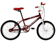 Bicicleta Aro 20 Menino Cross Freestyle BMX Mutante Vermelha - Dalannio Bike