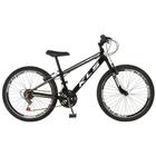 Bicicleta Aro 24 Alumínio Kls Sport Gold Freio V-Brake Mtb 21 Marchas