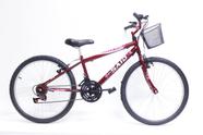 Bicicleta Aro 24 Feminina 18 Marchas Kitty Said-x