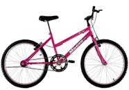 Bicicleta Aro 24 Feminina Menina Sem Marcha Pink