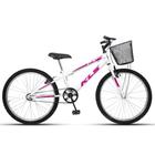 Bicicleta Aro 24 Kls Free Freio V-Brake Mtb Feminina