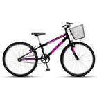 Bicicleta Aro 24 Kls Free Freio V-Brake Mtb Feminina