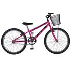 Bicicleta Aro 24 Kls Free Freio V-Brake Mtb Feminina