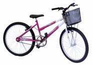 Bicicleta aro 24 onix fem sem marcha convencional pink
