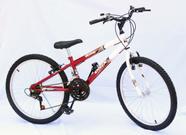 Bicicleta aro 24 onix masc 18m convencional vermelho