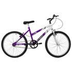 Bicicleta Aro 24 Ultra Bikes Bicolor Feminina sem Marcha