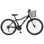 Bicicleta Aro 26 Alumínio Kls Sport Gold Freio V-Brake Mtb 21 Marchas Feminina