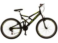 Bicicleta Aro 26 Colli GPS 21 Marchas Freio V-Brake Quadro Aço Carbono