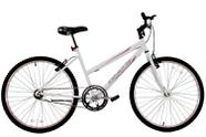 Bicicleta Aro 26 Feminina Dalannio Bike Dalia Sem Marcha Branca