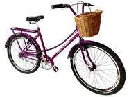 Bicicleta aro 26 feminina tpo ceci barra forte c/ vime mary