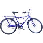 Bicicleta Aro 26 Masculina Barra Circular Freio no Pé Potenza Azul