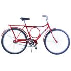 Bicicleta Aro 26 Masculina Barra Circular Freio no Pé Potenza Vermelha