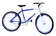Bicicleta aro 26 onix masc s/marcha com aero cor azul