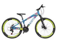 Bicicleta Aro 26 Viking TuffX25 Freeride Freio a Disco 21V