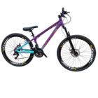 Bicicleta Aro 26 Vikingx Tuff 44 Aluminio Cambio Importado Freio Hidraulico