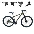 Bicicleta Aro 29 21v Absolute Nero 5 Câmbios e trocador Shimano