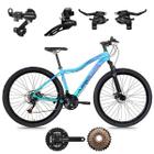 Bicicleta Aro 29 Absolute Hera 24 Velocidades MTB Alumínio Cubo K7 Kit SHIMANO