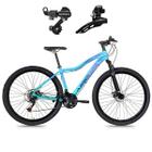 Bicicleta Aro 29 Absolute Hera Alumínio MTB 24 Velocidades Câmbios SHIMANO