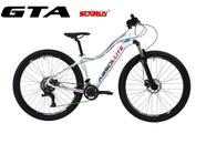 Bicicleta Aro 29 Absolute Hera Kit 2x9 Gta Sunrun Freio Disco K7 11/36 Pedivela 24/38d Garfo com Trava - Branco