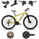 Bicicleta Aro 29 Absolute Nero 24 Velocidades Alumínio MTB Disco Mecânico Cubo K7 Kit SHIMANO