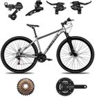 Bicicleta Aro 29 Absolute Nero 24 Velocidades Alumínio MTB Disco Mecânico Cubo K7 SHIMANO