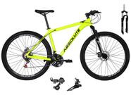 Bicicleta Aro 29 Absolute Nero 4 Alumínio 24v Câmbios Shimano Garfo com Trava no Ombro - Amarelo