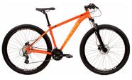 Bicicleta aro 29 Absolute Nero 4 Shimano Altus 24V Cabeamento Interno Freio a Disco Hidráulico Garfo com Trava - Laranja