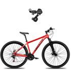 Bicicleta Aro 29 Absolute Nero 5 24 Velocidades Alumínio MTB Câmbio Traseiro SHIMANO