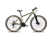 Bicicleta Aro 29 Absolute Nero 5 24v Freio A Disco Suspensão Mountain Bike Alumínio Pneu Faixa - Oliva