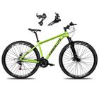 Bicicleta Aro 29 Absolute Nero 5 Alumínio 21v Câmbios Shimano Freio A Disco - Verde