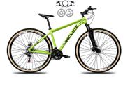 Bicicleta Aro 29 Absolute Nero 5 Freios Disco Hidráulicos 24V Garfo Suspensão Pneu Faixa - Verde