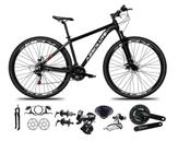 Bicicleta Aro 29 Absolute Nero 5 Shimano Altus 24v Freios Hidráulicos Garfo com Trava