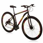 Bicicleta Aro 29 Aço Carbono Ksvj Freios A Disco 21 Vel - Ksvj Bikes