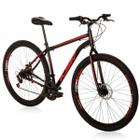 Bicicleta Aro 29 Aço Carbono Ksvj Freios A Disco 21 Vel - Ksvj Bikes