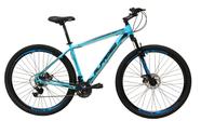 Bicicleta Aro 29 Alfameq Atx Alumínio 21v Freio a Disco Garfo Suspensão - Azul