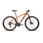 Bicicleta Aro 29 Alfameq Atx Alumínio 21v Freio a Disco Garfo Suspensão - Laranja