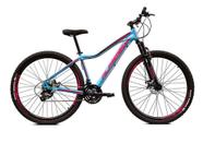 Bicicleta Aro 29 Alfameq Pandora Bike Feminina Alumínio 21v Freio a Disco Garfo Suspensão