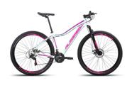 Bicicleta aro 29 aluminio alfameq pandora feminina freio a disco 24 marchas