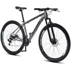 Bicicleta aro 29 Alumínio KRW Shimano 24 Velocidades Marchas Freio a Disco Suspensão dianteira K11