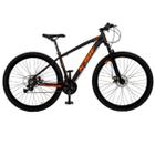 Bicicleta Aro 29 Aluminio Ksw Xlt 100 Freio Disco 21v Suspensão Dianteira 80mm