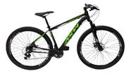 Bicicleta Aro 29 Axw Shimano Freio A Disco 21vel E Suspensão